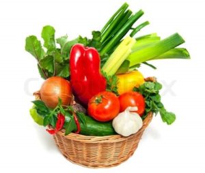 Panier de légumes